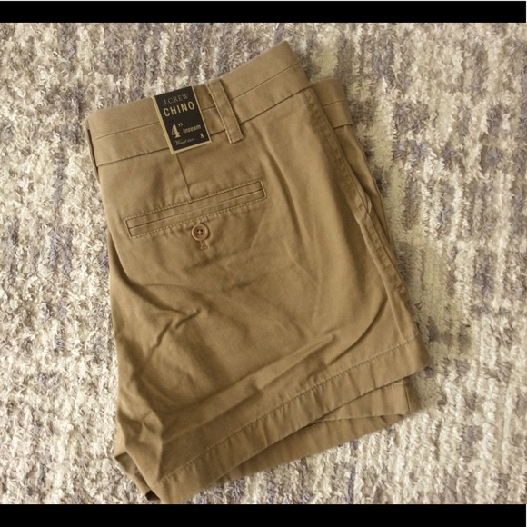 J.Crew size 8 Khaki Shorts new with tags - Picture 2 of 5
